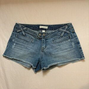 Aeropostale distressed denim shorts